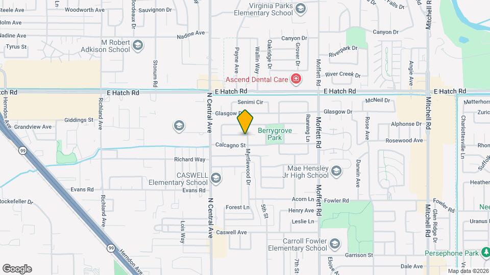 2232 Ridgeway Dr Mapa y Detalles de la Ubicación