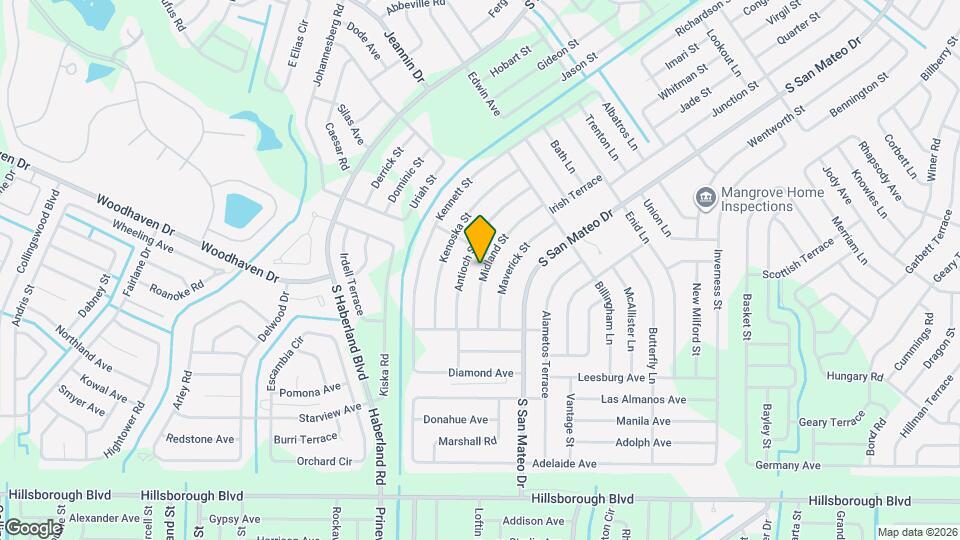 4553 Midland St Map and Location Details