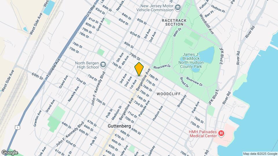 512 76TH St Map and Location Details