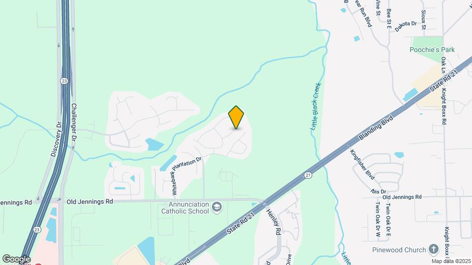 1633 Sugarpine Drive Map and Location Details
