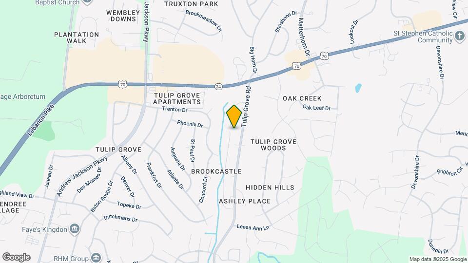 211 Brooke Castle Dr Map and Location Details