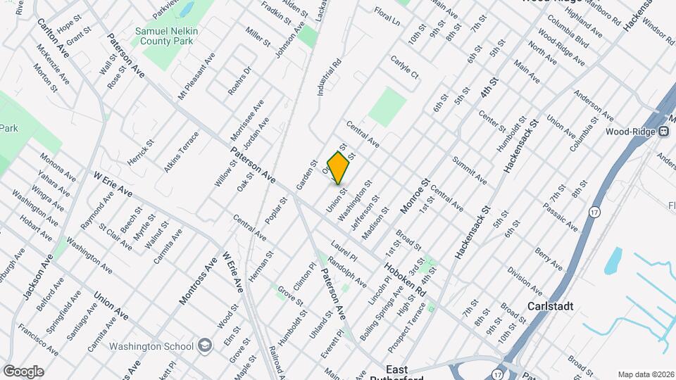 592 Broad St Map and Location Details