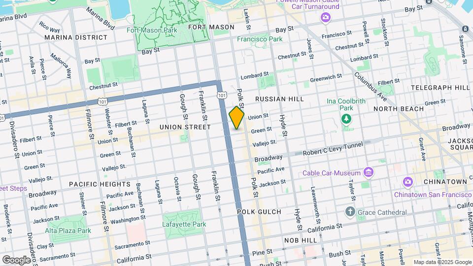 1450 Green St Mapa y Detalles de la Ubicación