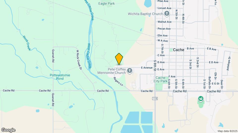 1023 E Avenue Map and Location Details