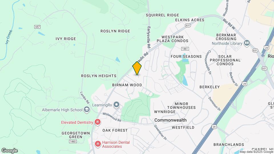 1586 Garden Ct Mapa y Detalles de la Ubicación