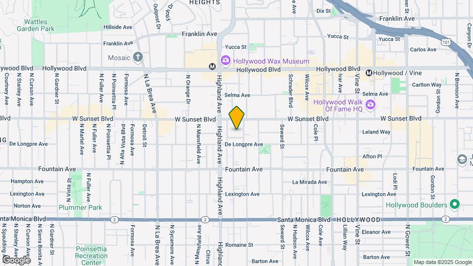 6717 Leland Way Map and Location Details