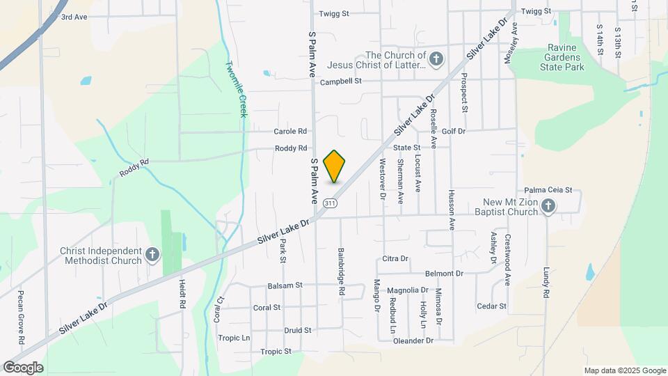 3204 Silver Lake Dr Map and Location Details