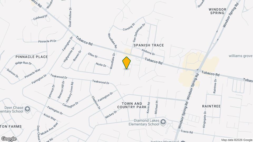 5438 Thrasher Ln Map and Location Details