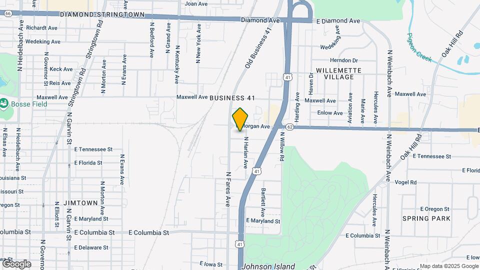 1214 E Eichel Ave Map and Location Details