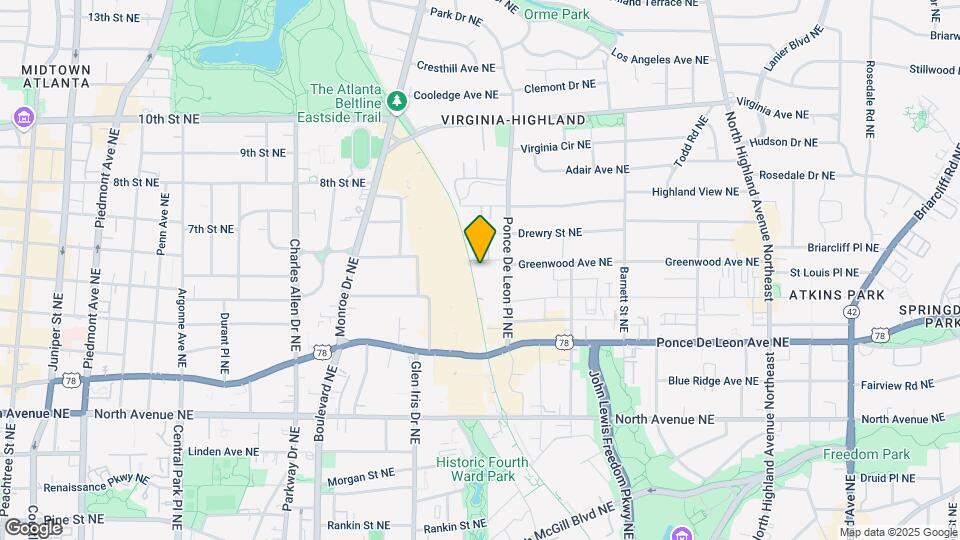 675 Greenwood Ave NE Map and Location Details