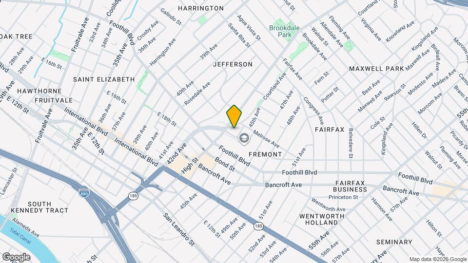 4422 Ygnacio Ave Map and Location Details