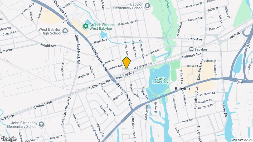 199 N Railroad Ave Map and Location Details