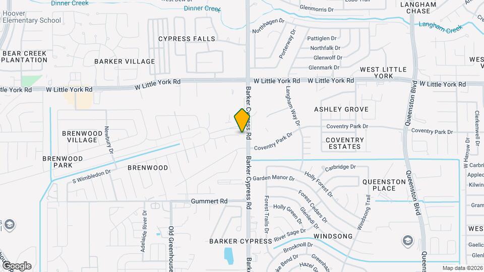 18106 Bethany Manor Ct Map and Location Details