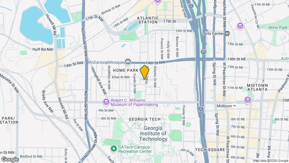 1072-1074 State St NW Map and Location Details