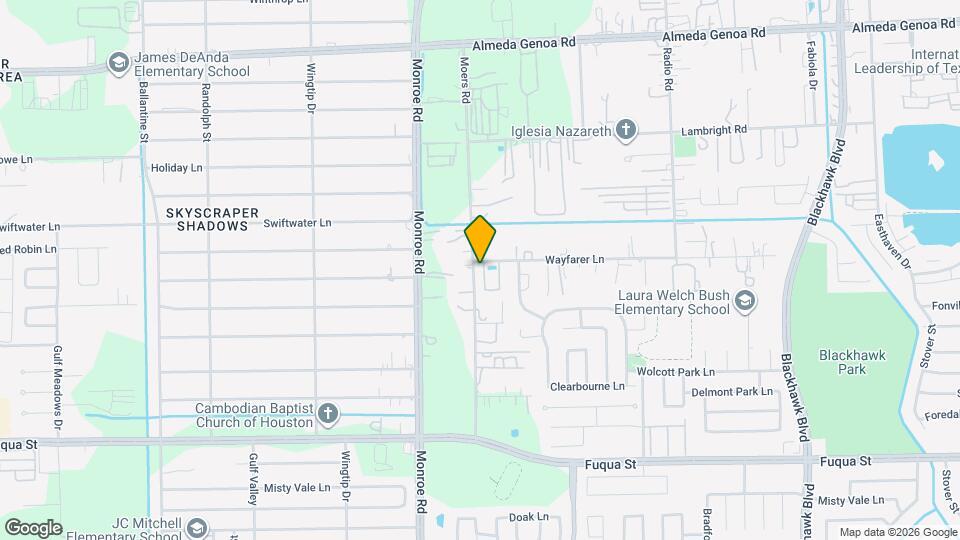 10204 Jessalyn Lane Map and Location Details