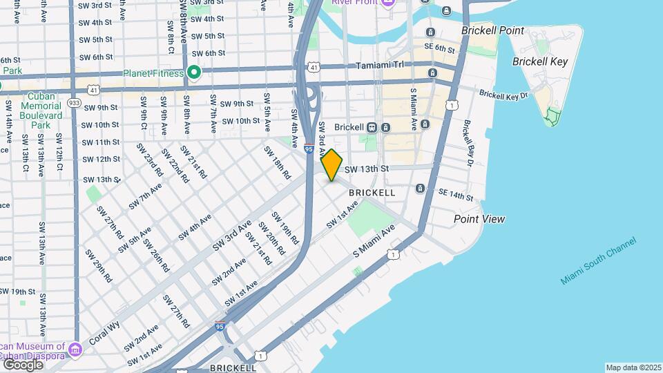 1611 SW 2nd Ct-Unit -# C108 Map and Location Details