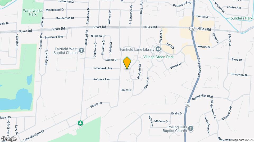 5411 Southgate Blvd Map and Location Details