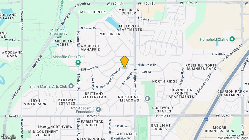 1447 N Lucy Montgomery Way Map and Location Details