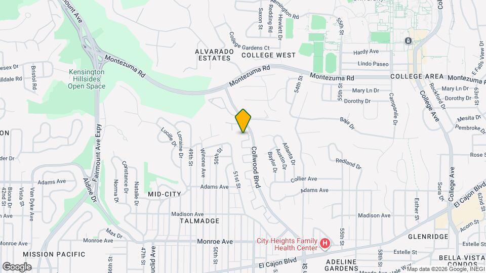 4607 Collwood Ln Map and Location Details