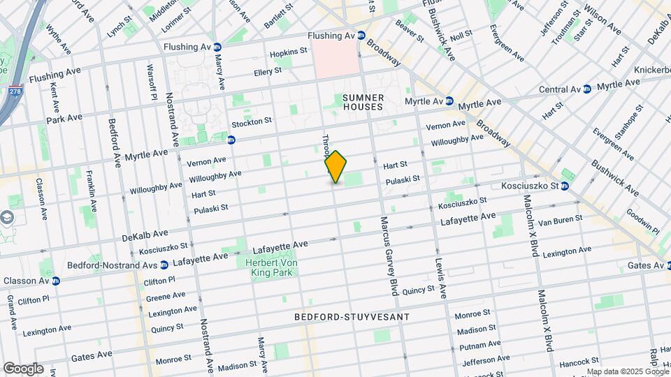 305 Throop Ave Mapa y Detalles de la Ubicación
