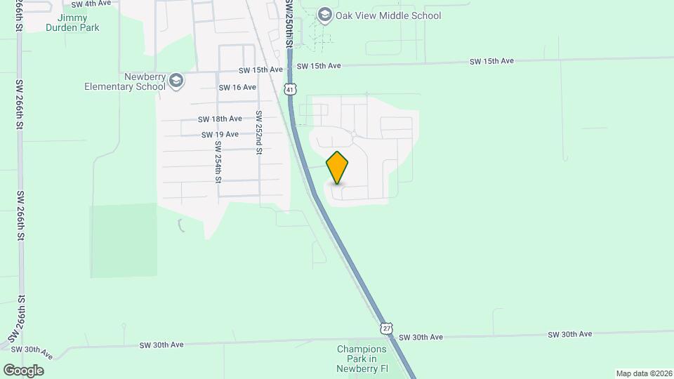 24784 SW 21st Ln Map and Location Details