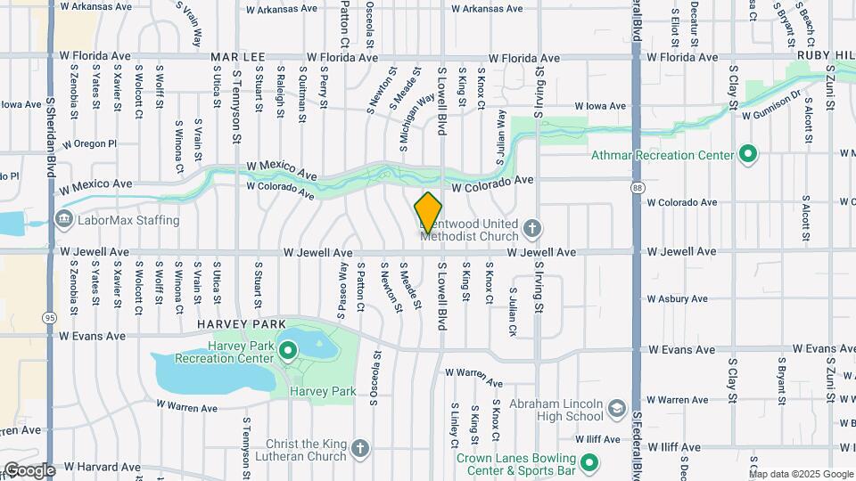 1882 S Michigan Way Map and Location Details