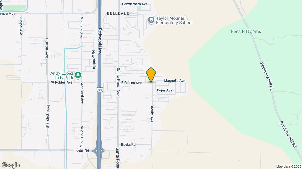 388 W Robles Ave Mapa y Detalles de la Ubicación