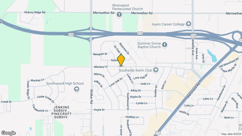 3011 Mackey Ln Map and Location Details