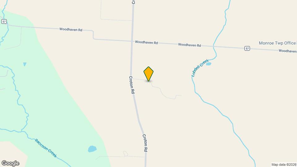 8764 Croton Rd Map and Location Details