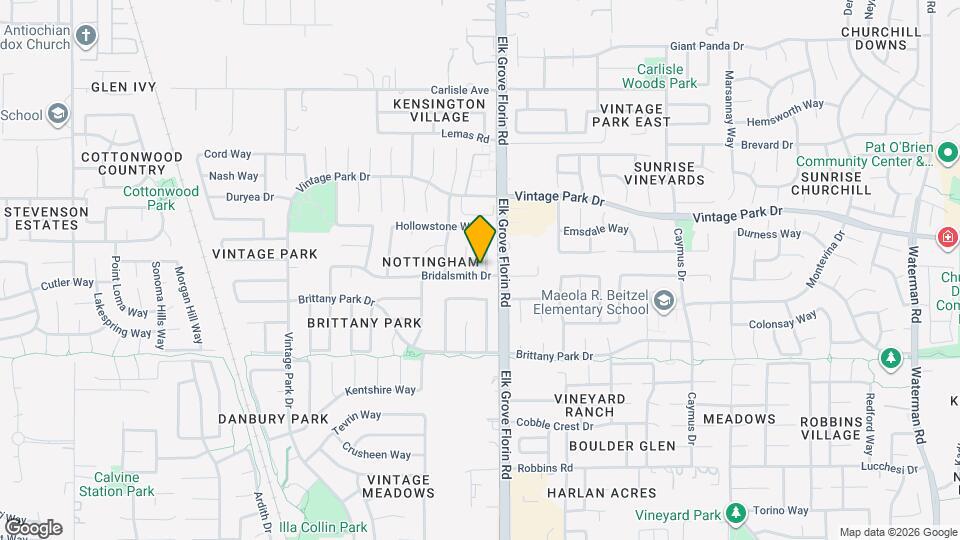 8932 Hollowstone Way Map and Location Details