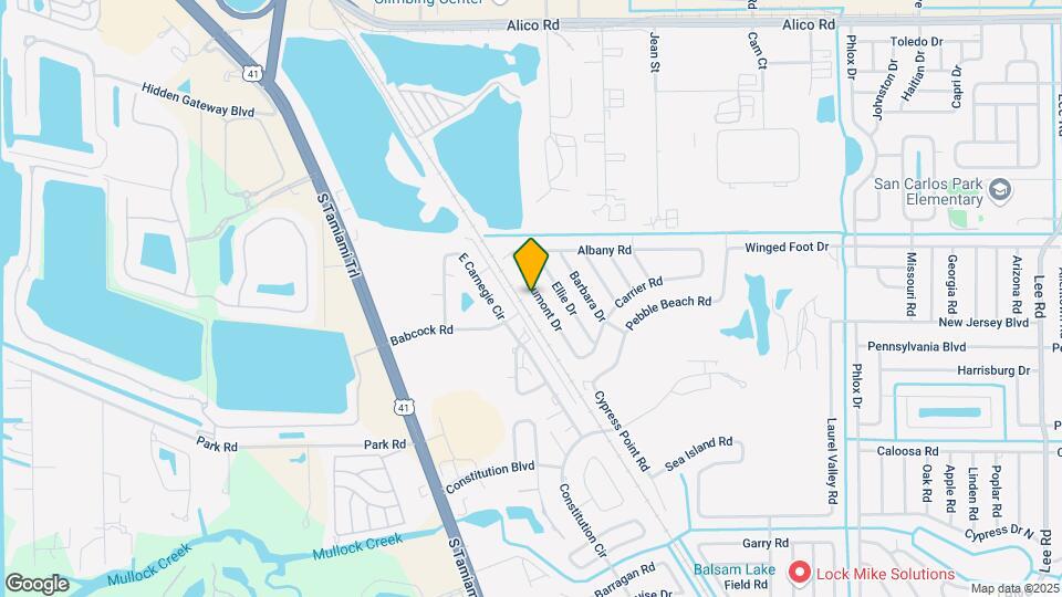 17430 Dumont Dr Map and Location Details