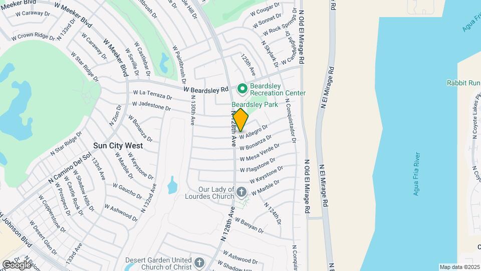 12730 W Allegro Dr Mapa y Detalles de la Ubicación