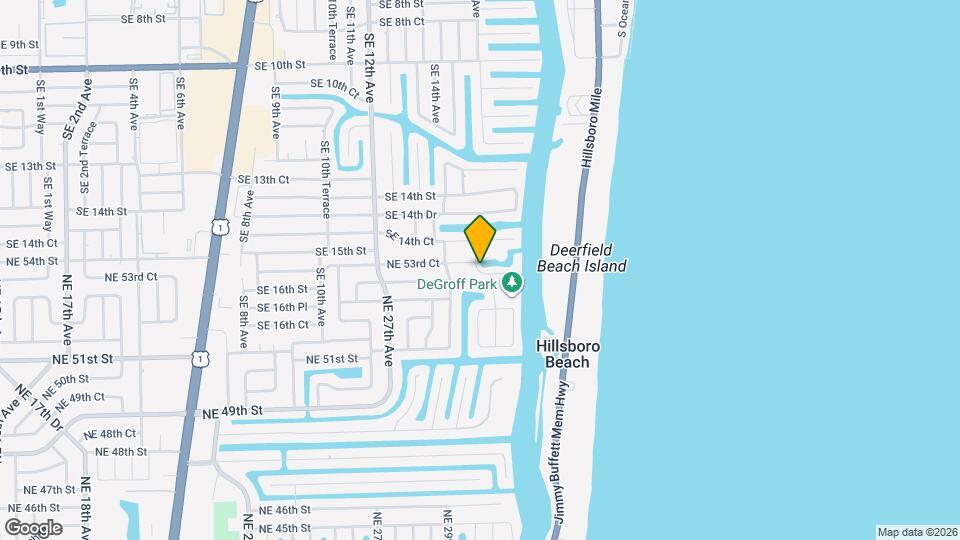 1444 SE 15th Ct Map and Location Details