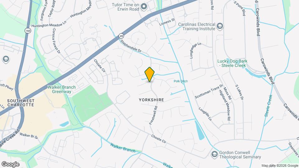 13646 Annsdale Ln Map and Location Details