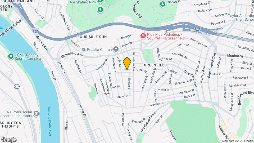 521 Farnsworth St Map and Location Details