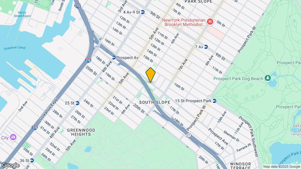 318 Prospect Ave Map and Location Details