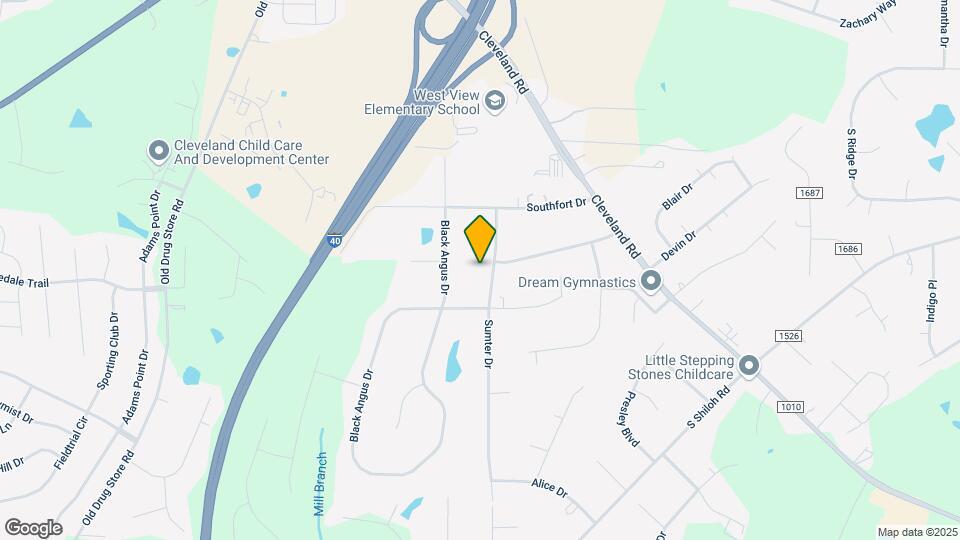 2330 Sumter Dr Mapa y Detalles de la Ubicación