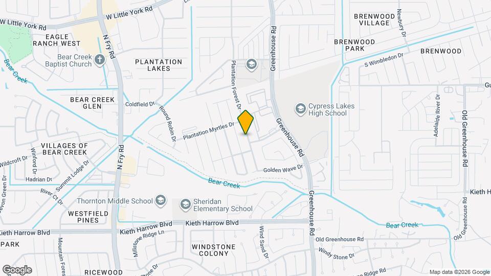 5535 Plantation Forest Dr Map and Location Details