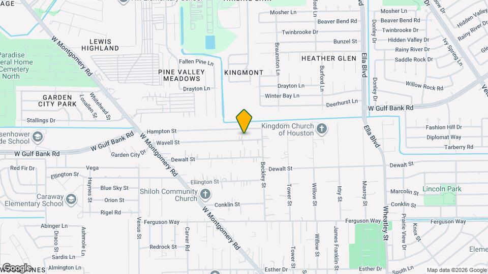 1926 Wavell St Map and Location Details