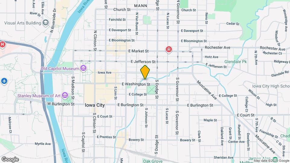 530 E Washington St Map and Location Details