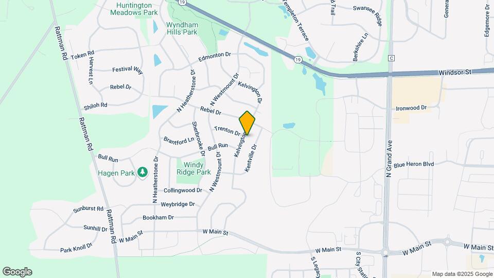 2916 Kentville Dr Map and Location Details