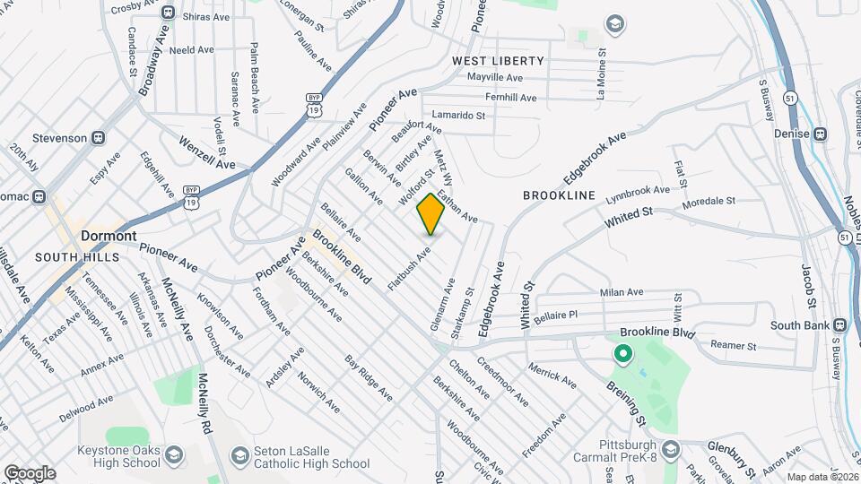 759 Gallion Ave Map and Location Details