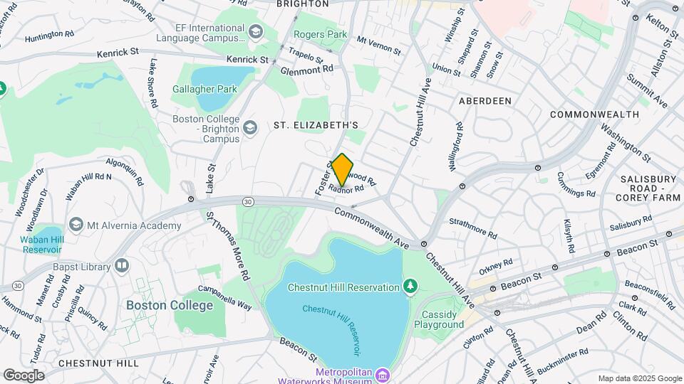 23 Radnor Rd Map and Location Details
