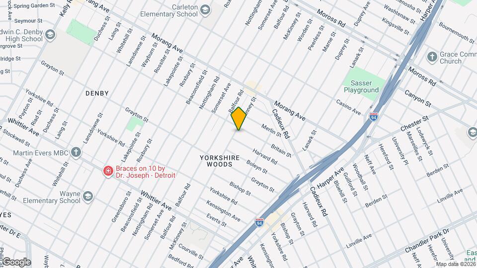 10620 McKinney St Mapa y Detalles de la Ubicación