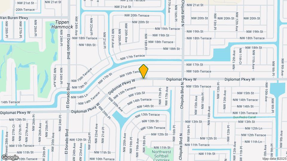 1818 Diplomat Pkwy W Mapa y Detalles de la Ubicación