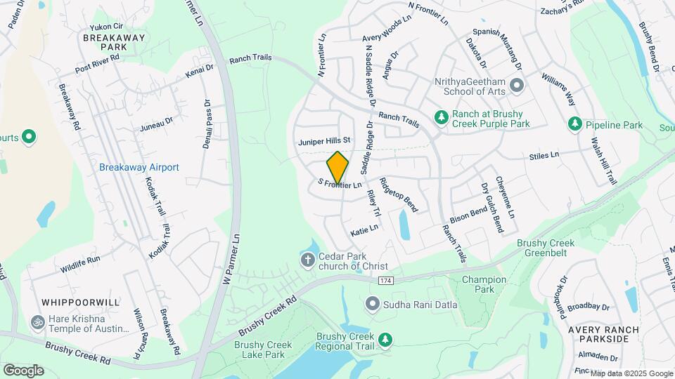 715 S Frontier Ln Map and Location Details