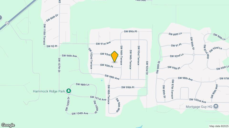 9726 SW 95th Pl Map and Location Details