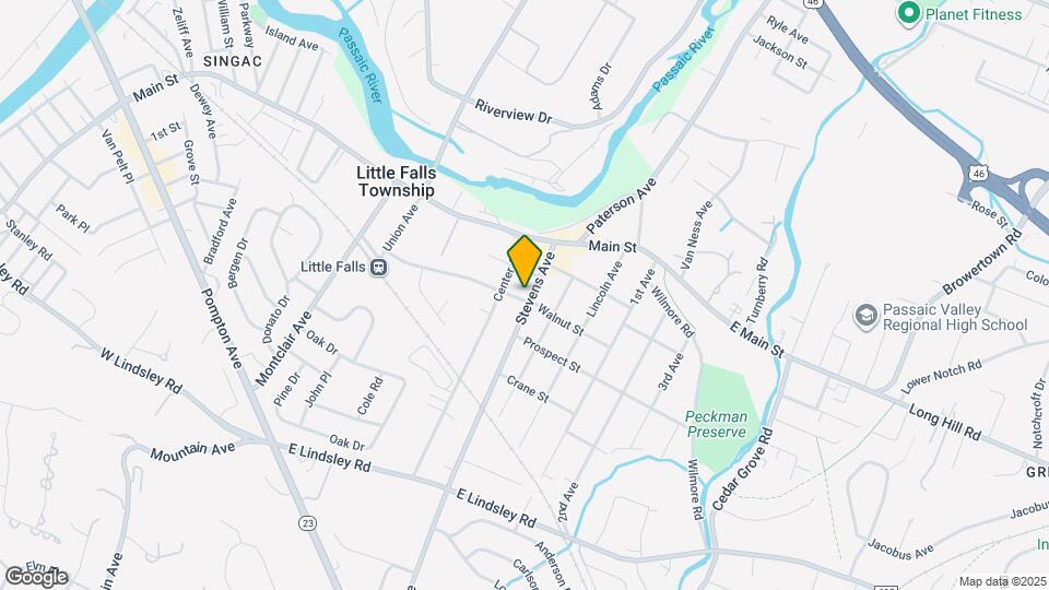 55 Stevens Ave Map and Location Details