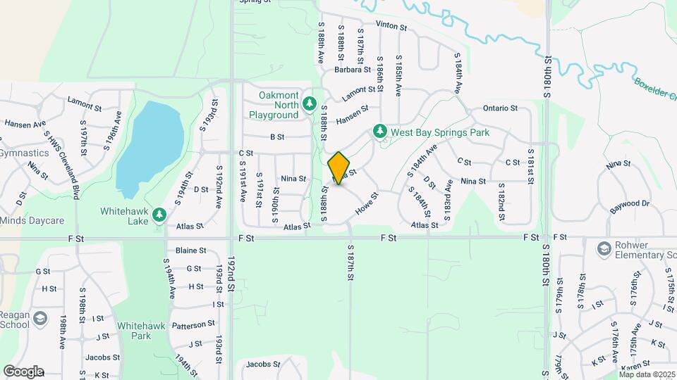 3808 S 187th St Map and Location Details