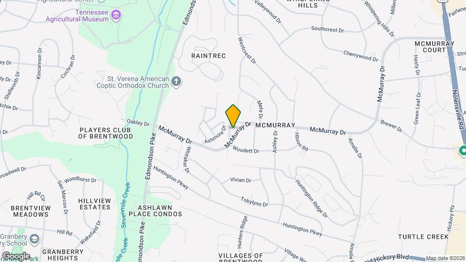 646 McMurray Dr Map and Location Details